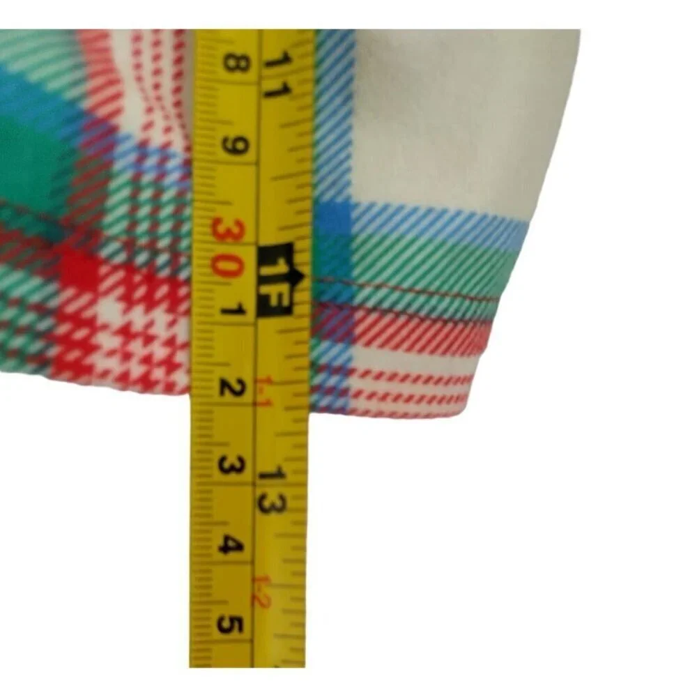 Art Class unisex Plaid Pyjama Set, Flame Resistant, Red & Green Size M (8), NWT